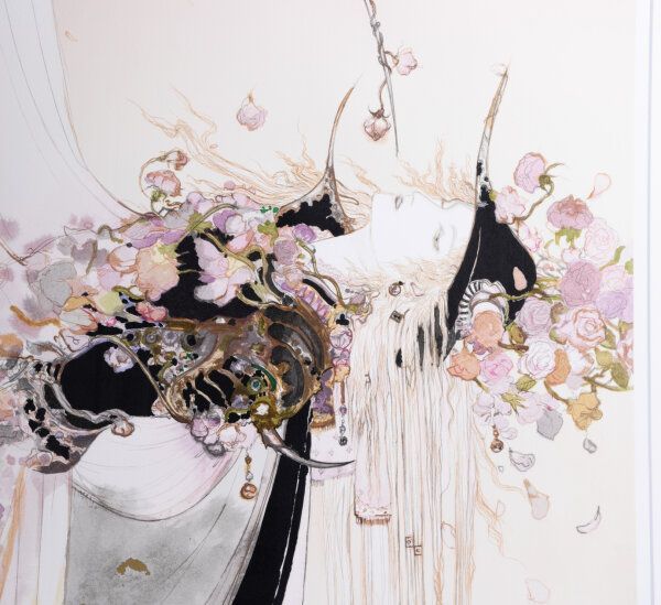 天野喜孝】 「ドラゴン・ソード」 / アールビバン保証書付 《超希少