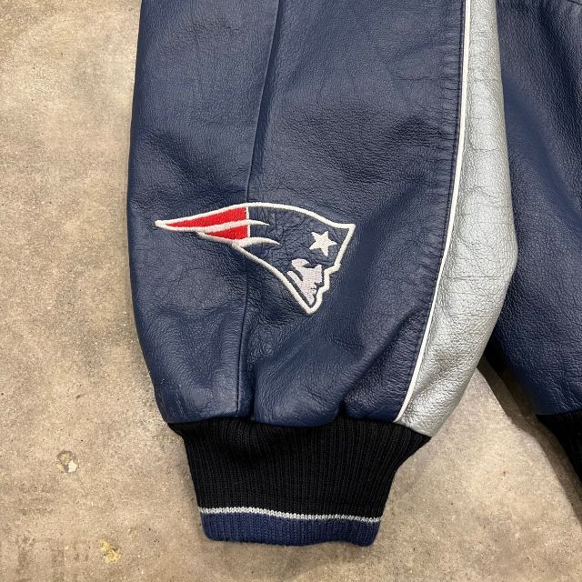【NFL PATRIOTS / ペイトリオッツ】レザージャケット NFL PATRIOTS / ペイトリオッツ】レザージャケット - メルカリ