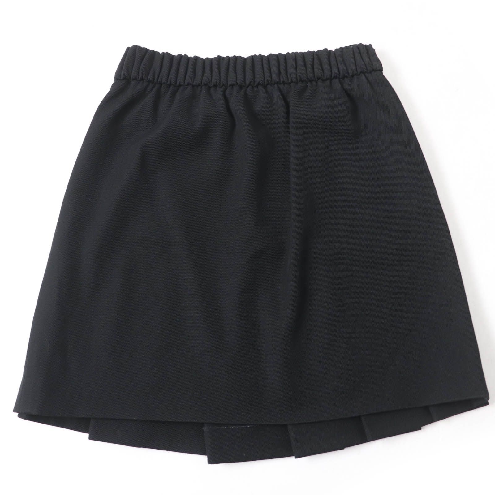 シャネルスカートブラックココマークボタンプリーツChanel