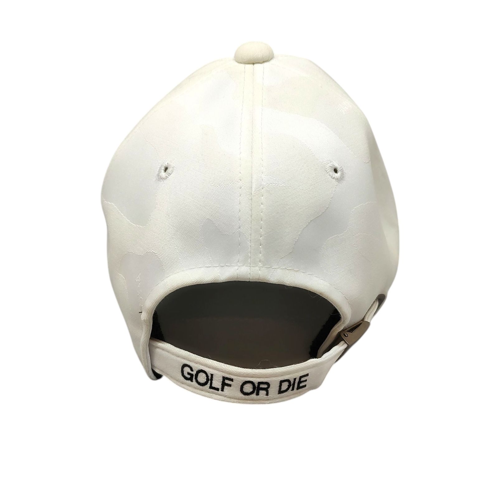 レア/廃番【マークアンドロナ】スカル ロゴ フリース キャップ ゴルフ