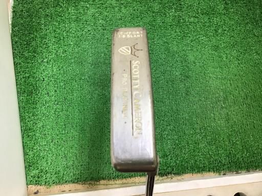タイトリスト SCOTTY CAMERON PRO PLATINUM NEWPORT MID SLANT パター PT Micro Step フレックスその他 メンズ 男性用 右利き 右用 Cランク ゴルフクラブ