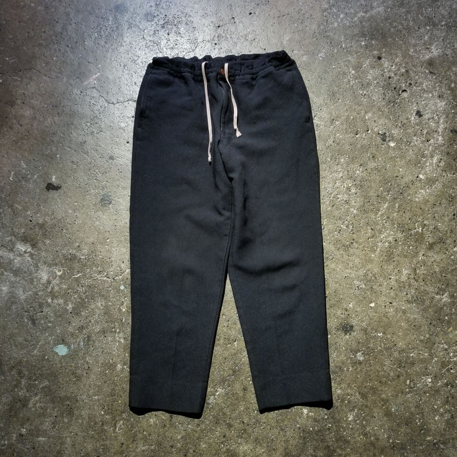 COMME des GARCONS HOMME PLUS 17aw ポリ縮イージーパンツ エステル縮 