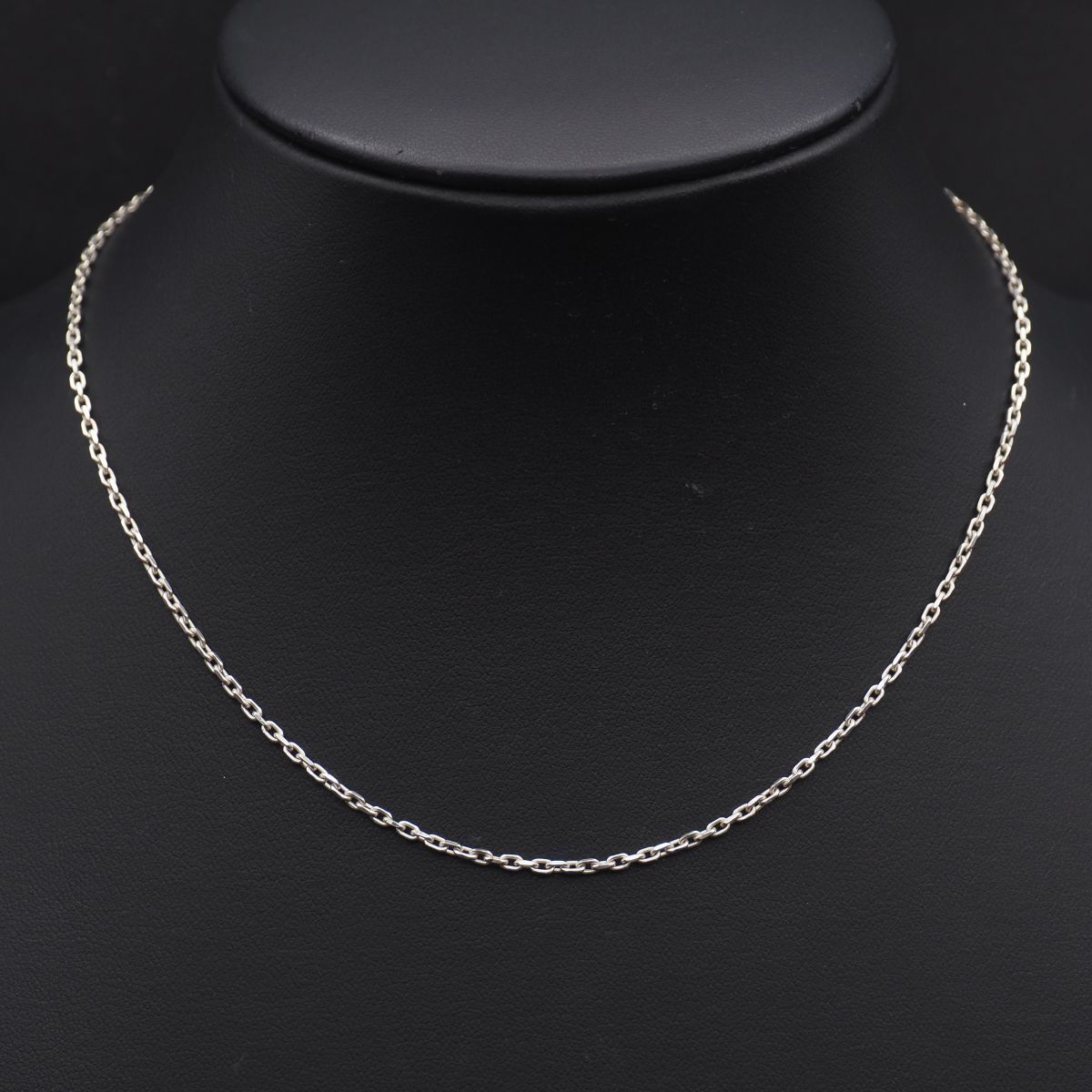 あずきずページ A591 ヴィンテージ SILVER925刻印 ネックレス あずき カット