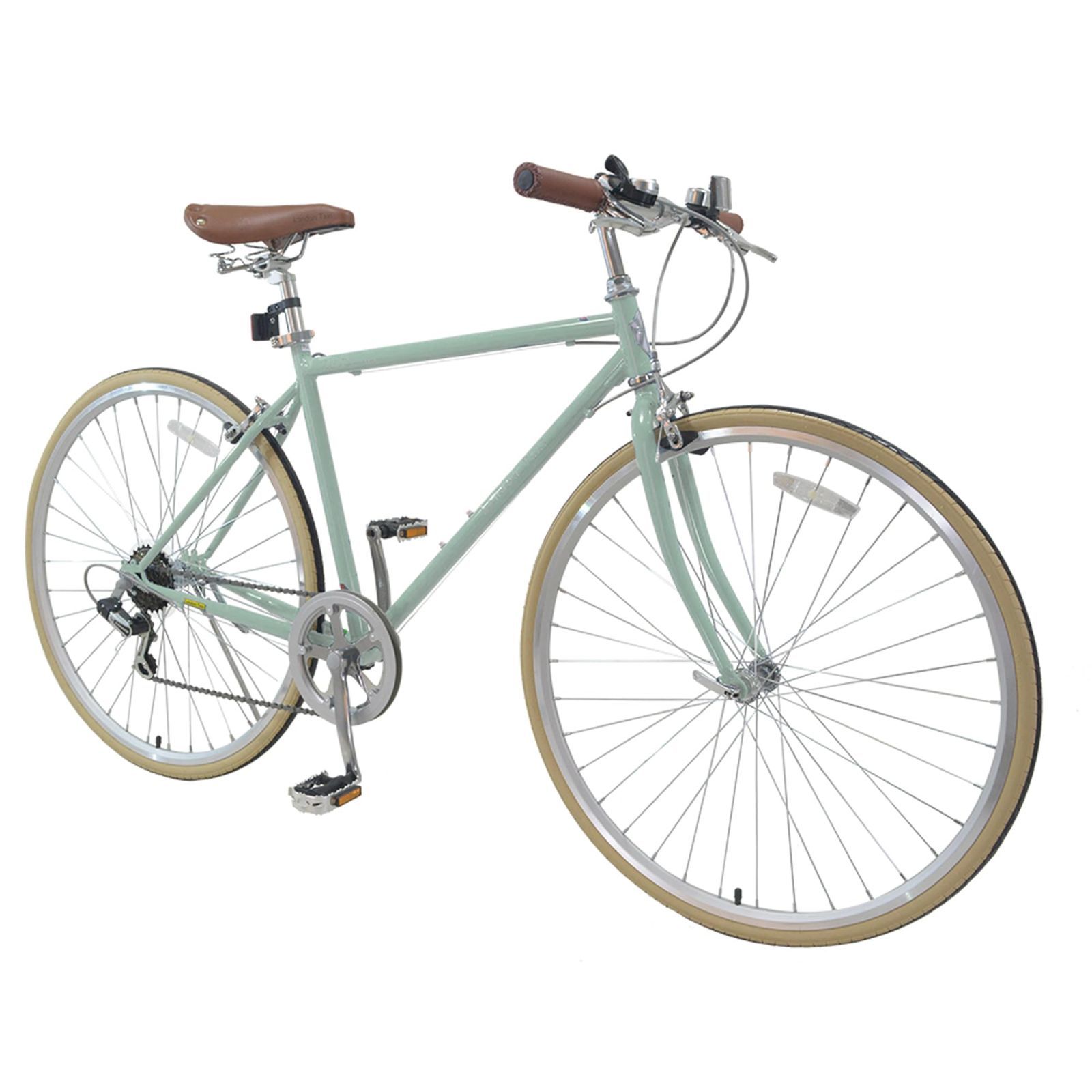 スチール シマノ製 27インチ相当 6段変速 700C スタンド付き クロスバイク