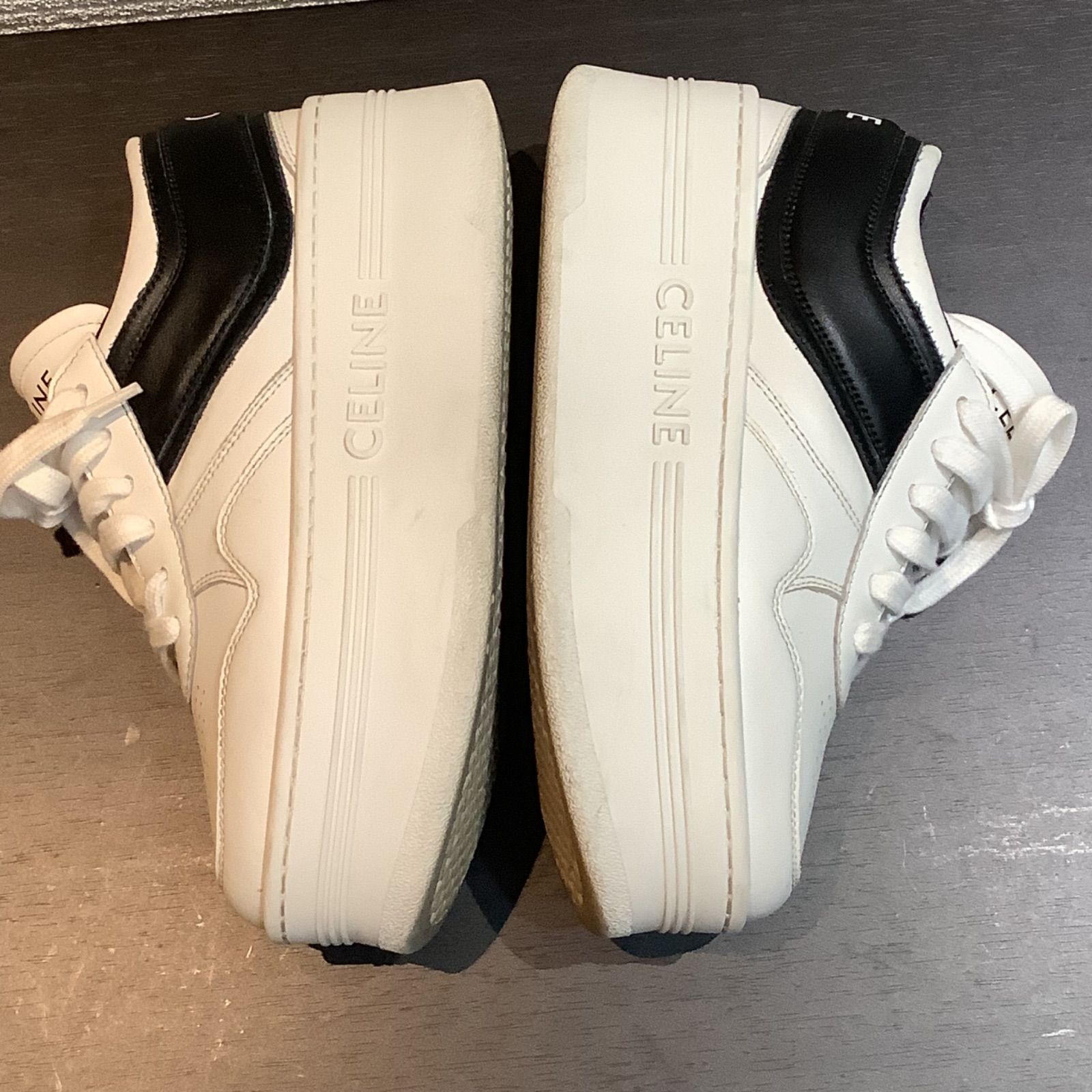 セリーヌ CELINE ブロックスニーカー ウェッジアウトソール スニーカー 