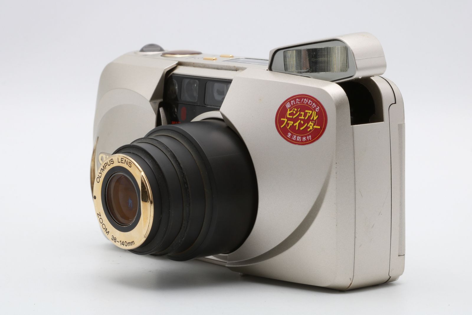 【完動美品】OLYMPUS μ ZOOM 140VF フィルムカメラ 動作確認済 μ（ミュー） ZOOM140 VF：シリーズ：カメラ製品：オリンパス