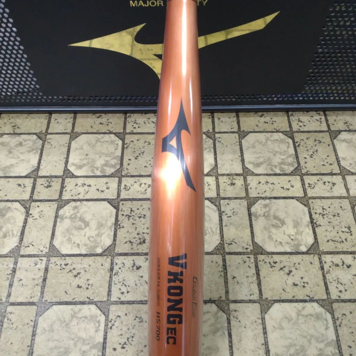 ミズノ硬式バットVコングEC 色高校野球用