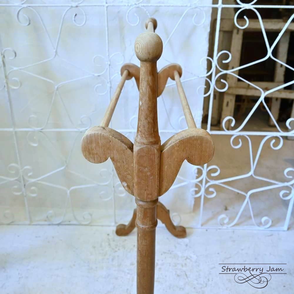 フランスアンティーク*キルトラックキルトハンガー*リネンラック*シャビー フランスアンティーク*キルトラックキルトハンガー*リネンラック