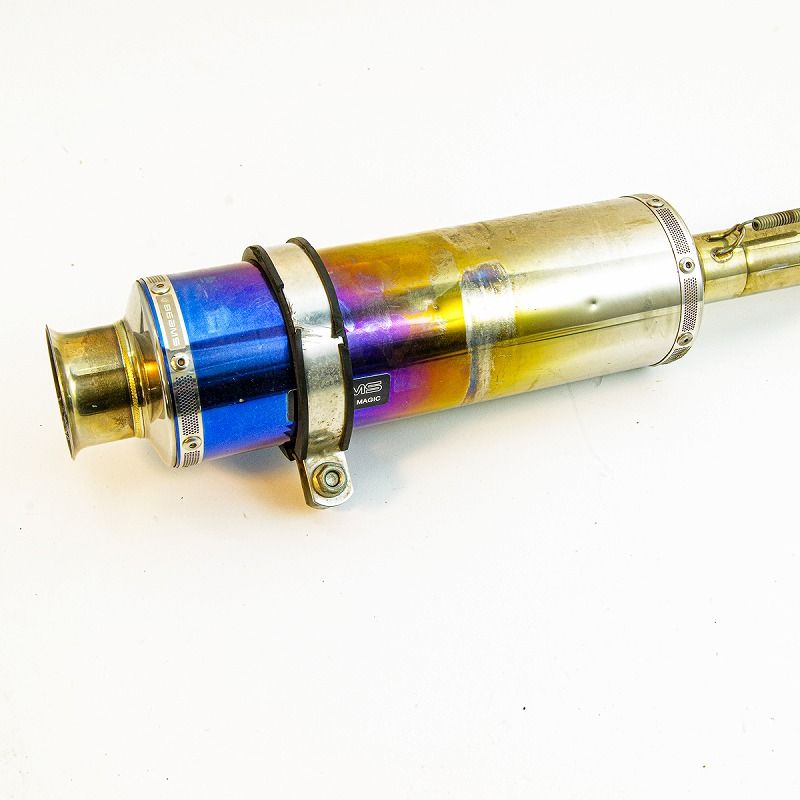 ステンレス手曲げエキゾーストパイプ SR400 GOODS エキパイ モーター