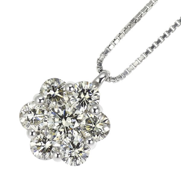 【マトリョシカ】Pt900/Pt850 ダイヤモンド ペンダント Pt900/ Pt850 ダイヤモンド ペンダントネックレス 1.55ct - メルカリ
