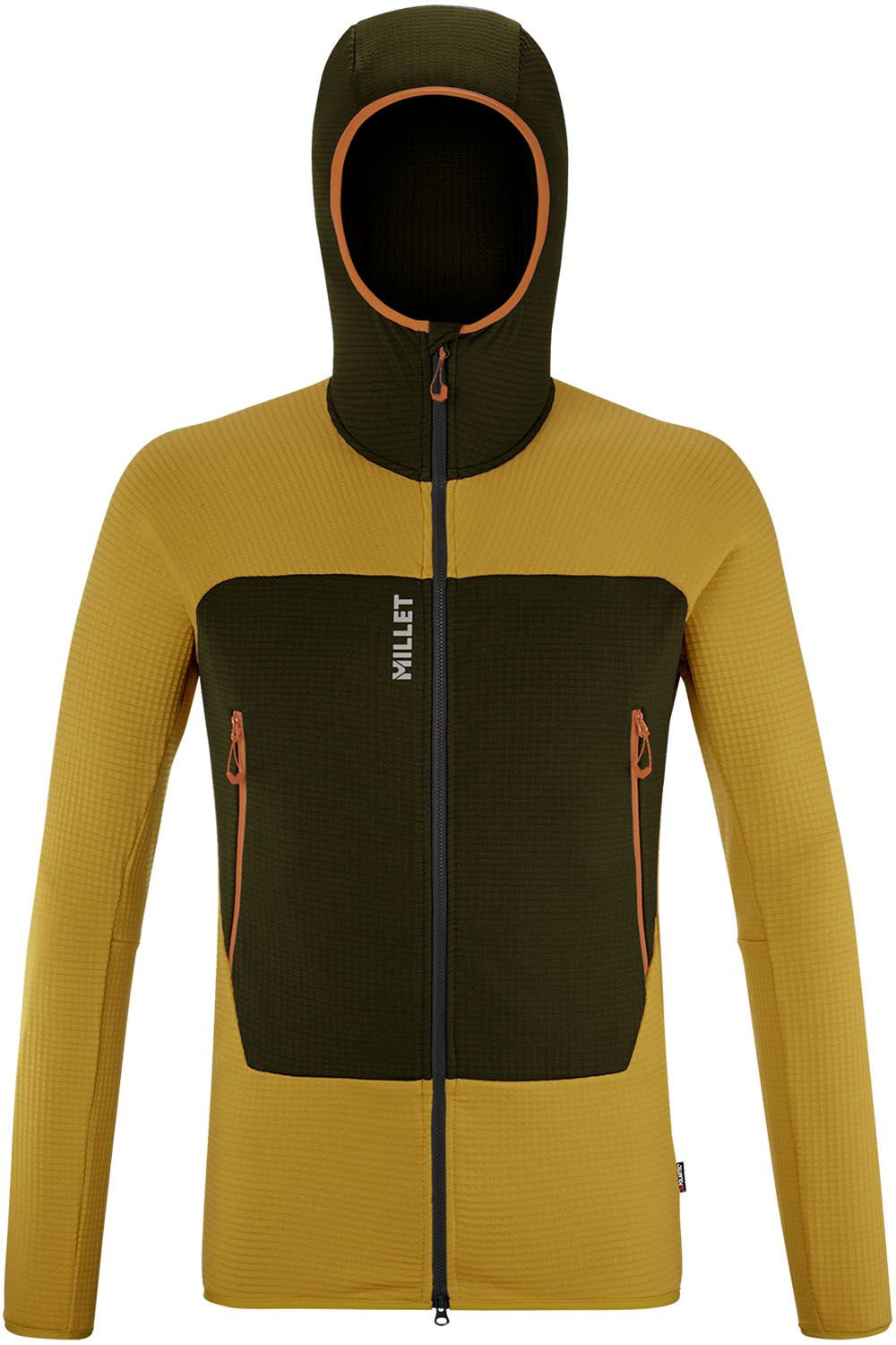 ミレー MILLET アウトドア FUSION GRID HOODIE M MIV9024 N9939 SAFRAN|DEEPJUN USTAUSTRALIA_COM_AU