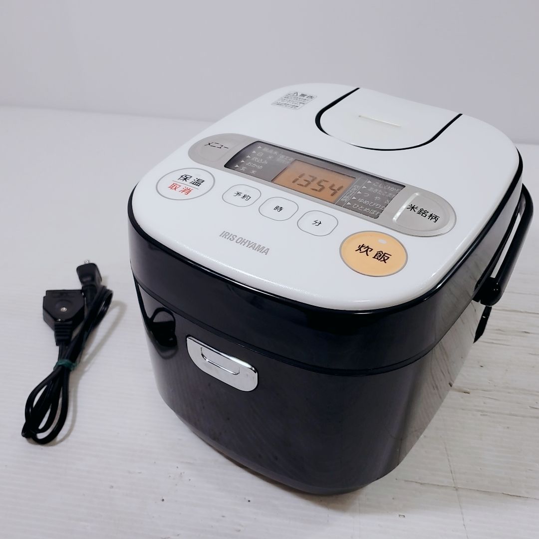 アイリスオーヤマ ジャー炊飯器 RC-MA50-B 2017年製 - 炊飯器・餅つき機