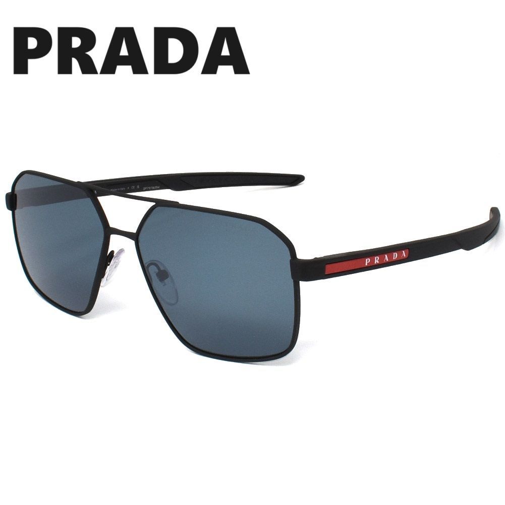 PRADA プラダ 0PS 55WS DG009R 60 リネア ロッサ サングラス メンズ