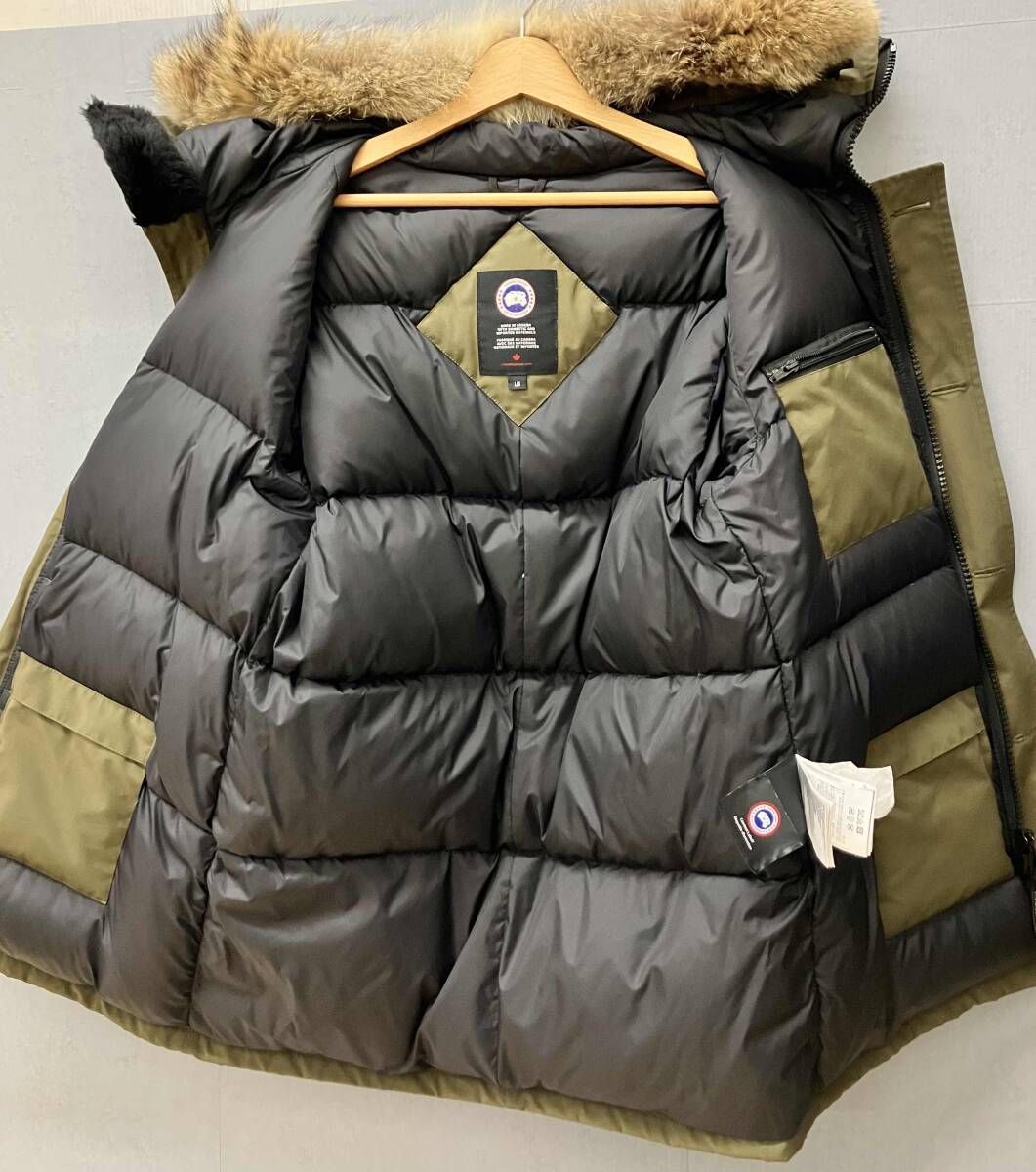 カナダグース 3438JM R ジャスパー ダウンジャケット M カーキ カナダ
