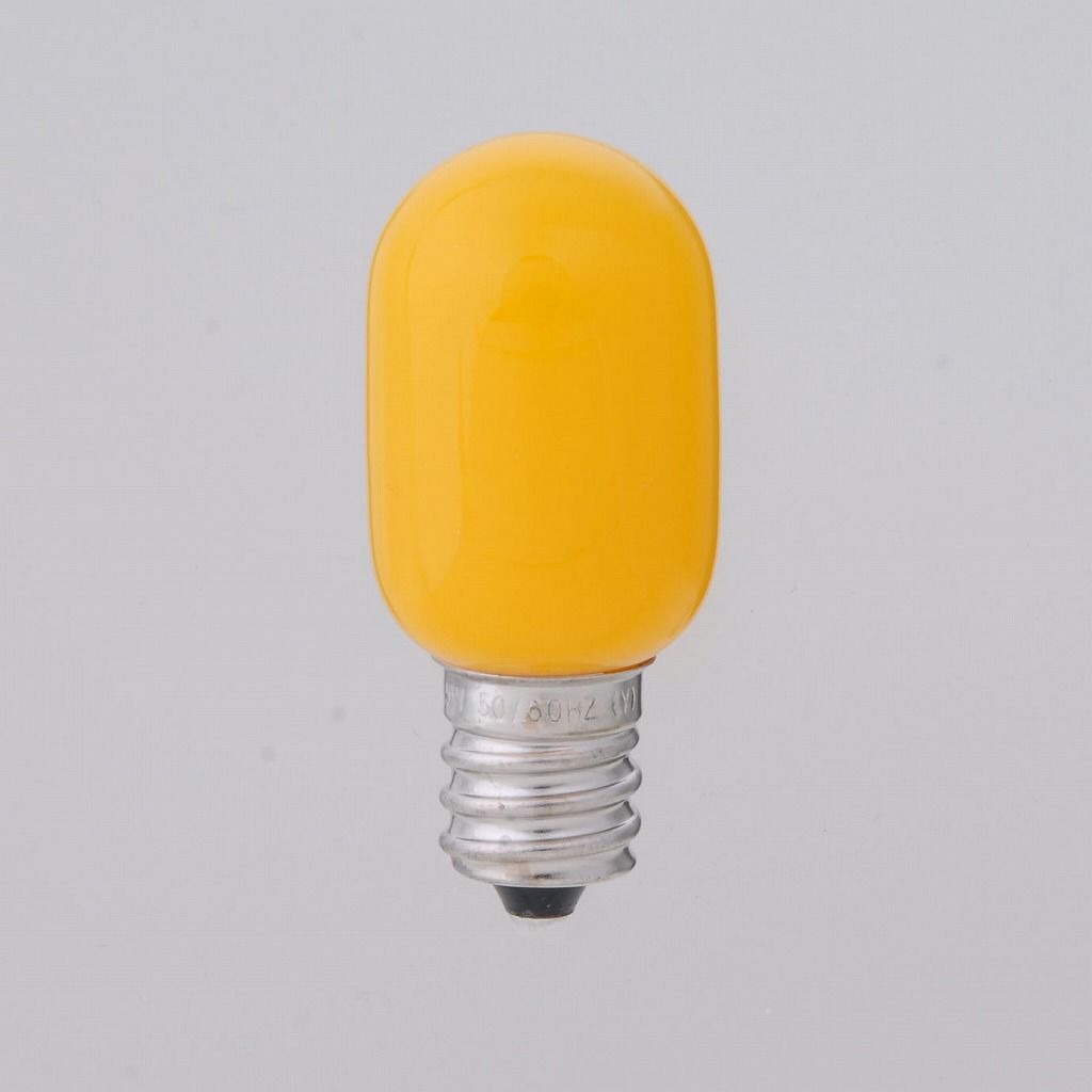 （まとめ買い）ELPA LEDナツメ形E12 LDT1Y-G-E12-G103 【×5セット】