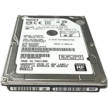 【中古】 HGST 7 K750 ? 500 hts727550 a9e364 (0j23561 ) 500 GB 7200rpm 16 MBキャッシュSATA 3.0 GB/s 2.5インチ内蔵ノートブックハードドライブ ? W
