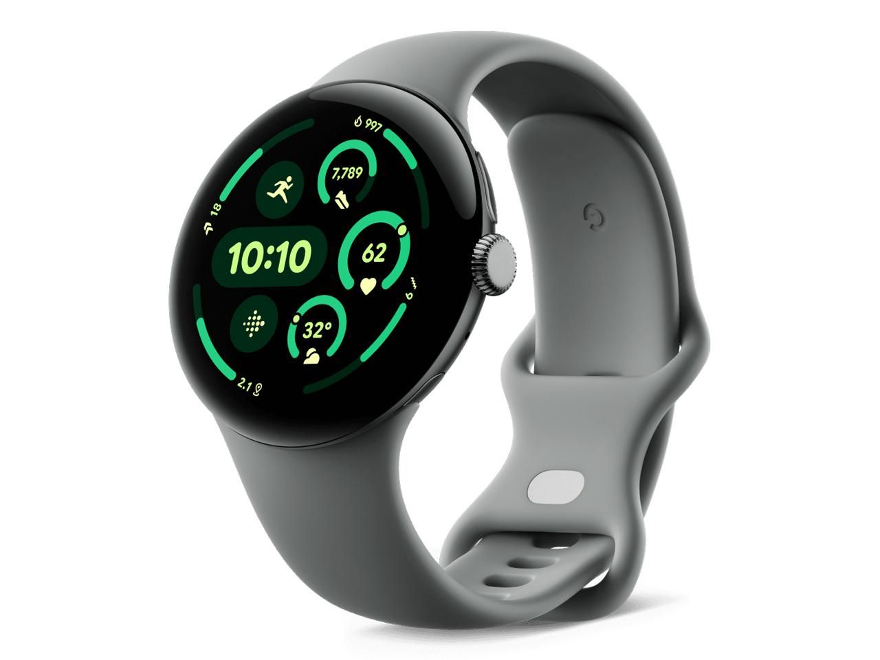 4営業日で発送 Google グーグル GA05786US GA05786-US スマートウォッチ Google Pixel Watch 3 45mm Matt Hazel アルミケース Hazel アクティブ バン