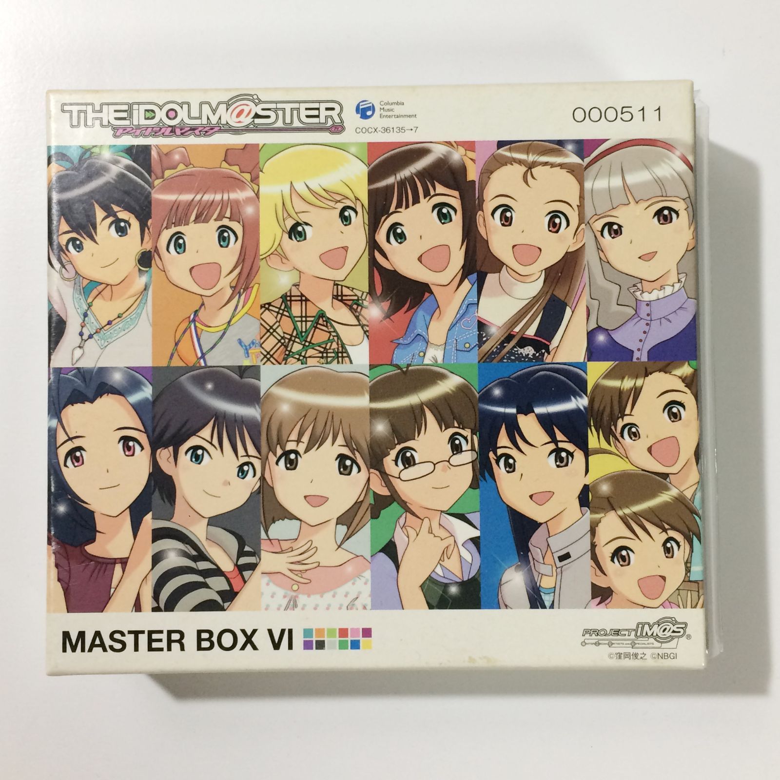 THE iDOLM@STER MASTER BOX VI マイドルマスター アイマス CD