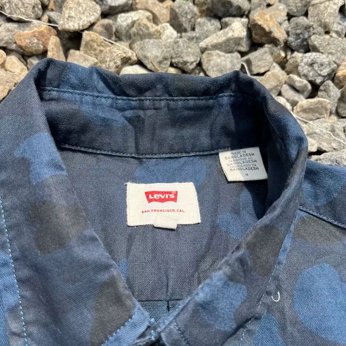 LEVI'S(リーバイス) カモフラージュ コットンシャツ (寸法を確認