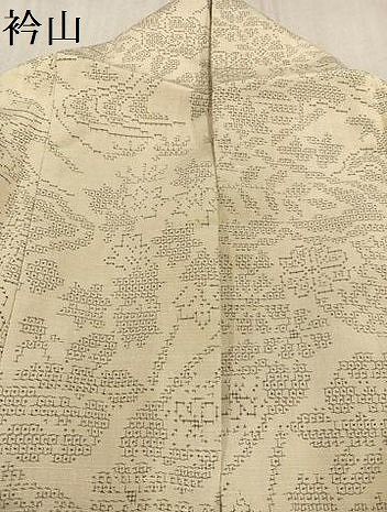 平和屋着物○結城紬 100亀甲 草花文 正絹 逸品 AAAW0001ph - メルカリ
