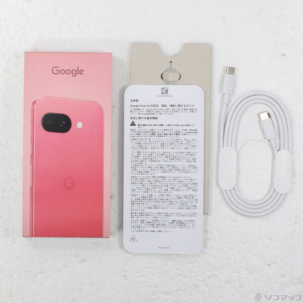 未使用品〕 未使用品 Google Pixel 9a 128GB ピオニー G3Y12