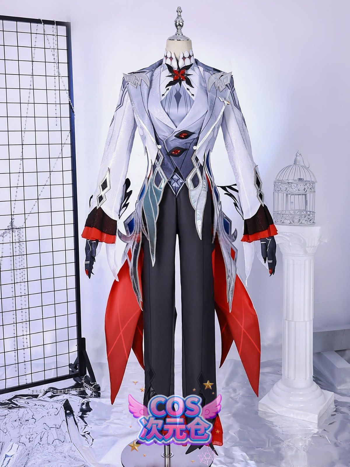 アルレッキーノ COSPLEE 原神 cosplay 甘雨 申鶴 行秋 刻晴 空 リネ アルレッキーノ 鍾離 閑雲 コスチューム 変装 コスプレ衣装 仮装 文化祭 学園祭 イ