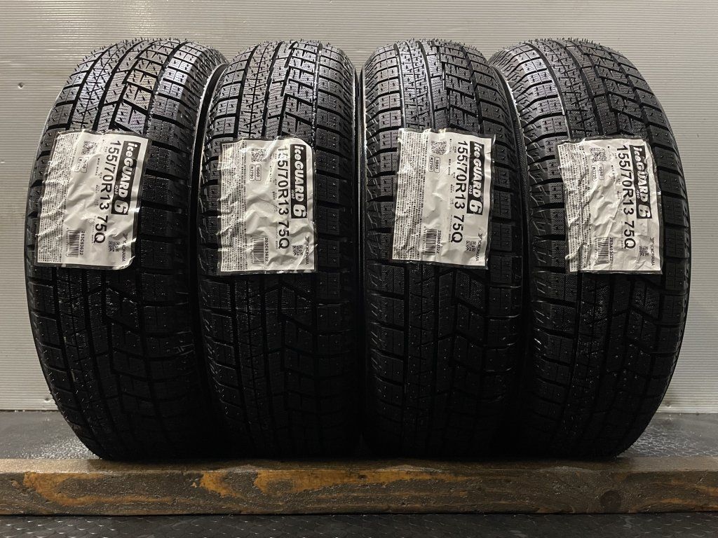YOKOHAMA ice GUARD iG60 155/70R13 4本セット 48 カー用品・バイク