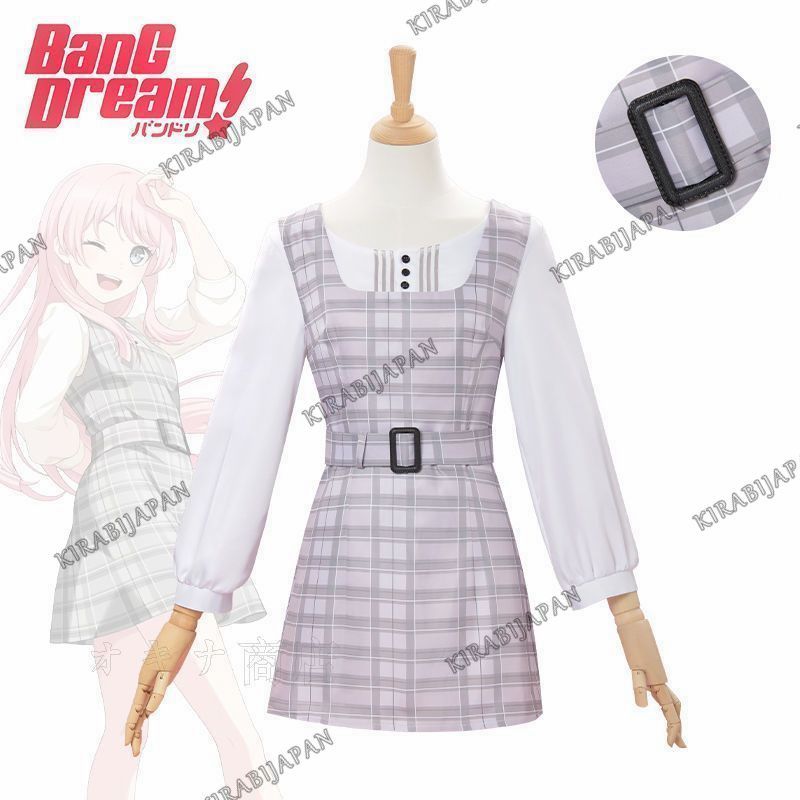 BanG Dream! It s MyGO! 千早愛音 スクール制服コスチューム フルセット 高松灯 椎名立希 羽丘スタイル対応 二次元 アニメ