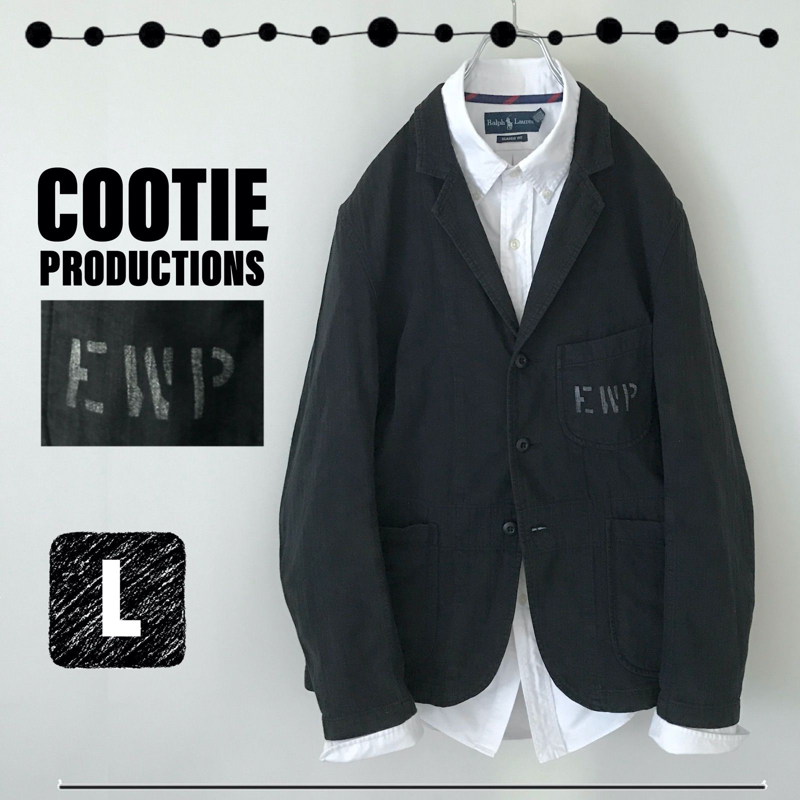 COOTIE PRODUCTIONS☆クーティ☆EWP 3Bテーラードワークジャケット