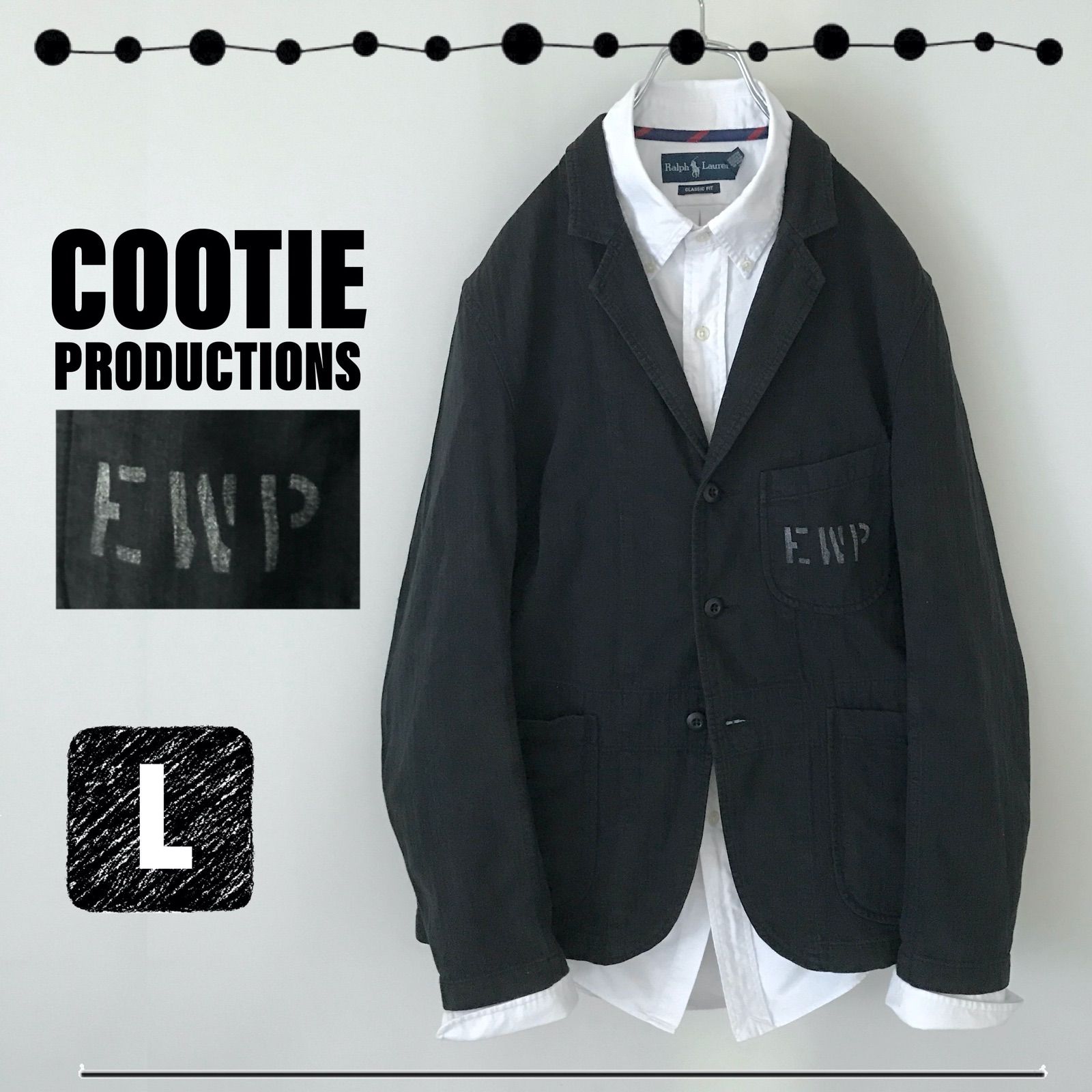 COOTIE PRODUCTIONS☆クーティ☆EWP 3Bテーラードワークジャケット 