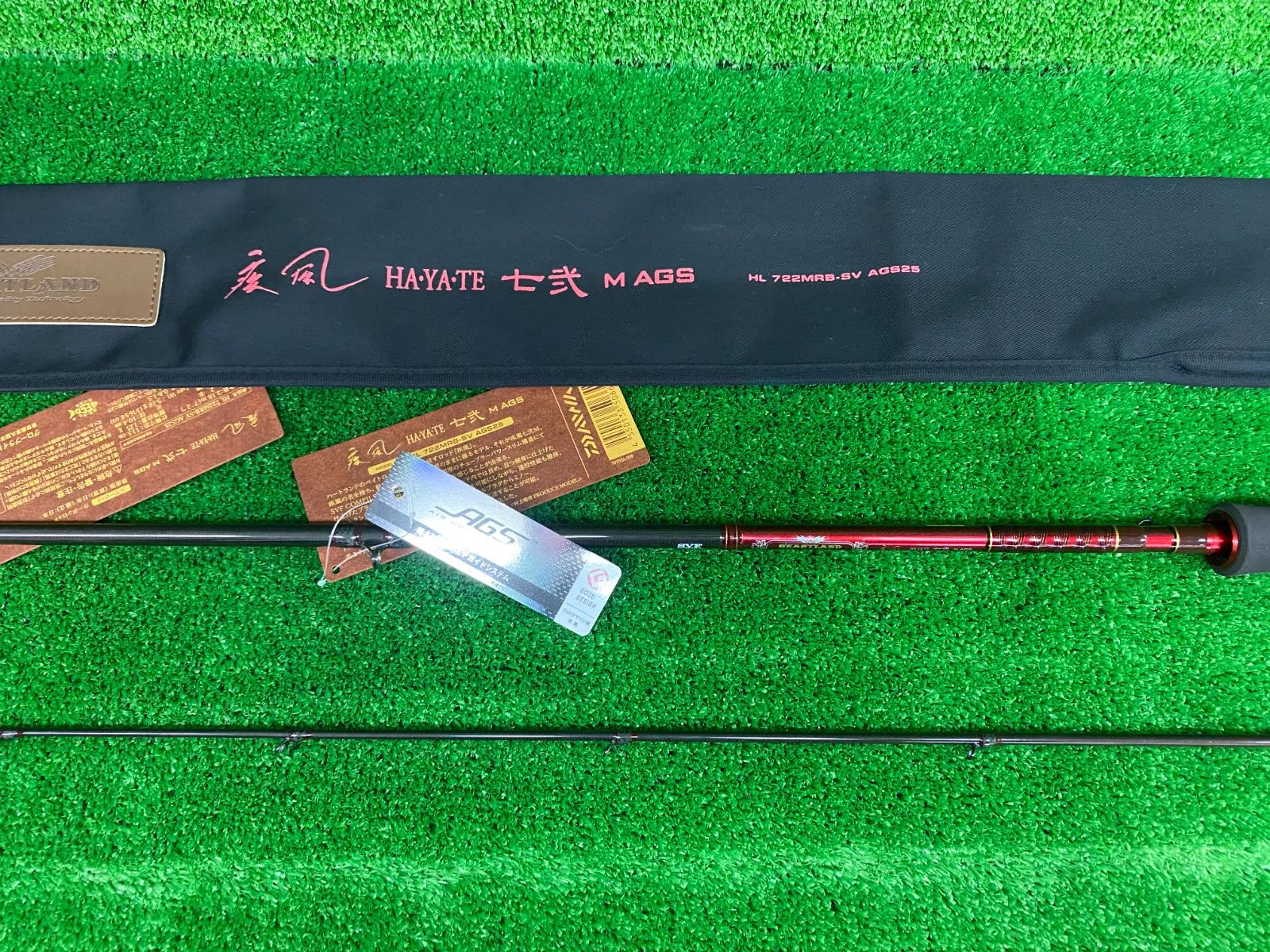 ハートランド疾風七弐　M AGS ハートランド 722MRB-SV AGS25 疾風 72 七弍M ダイワ - メルカリ