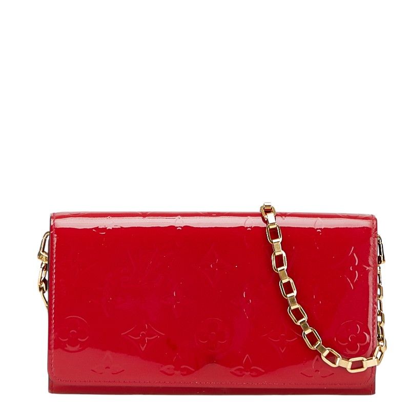 ルイヴィトン ヴェルニ イカットフラワー 二つ折り長財布