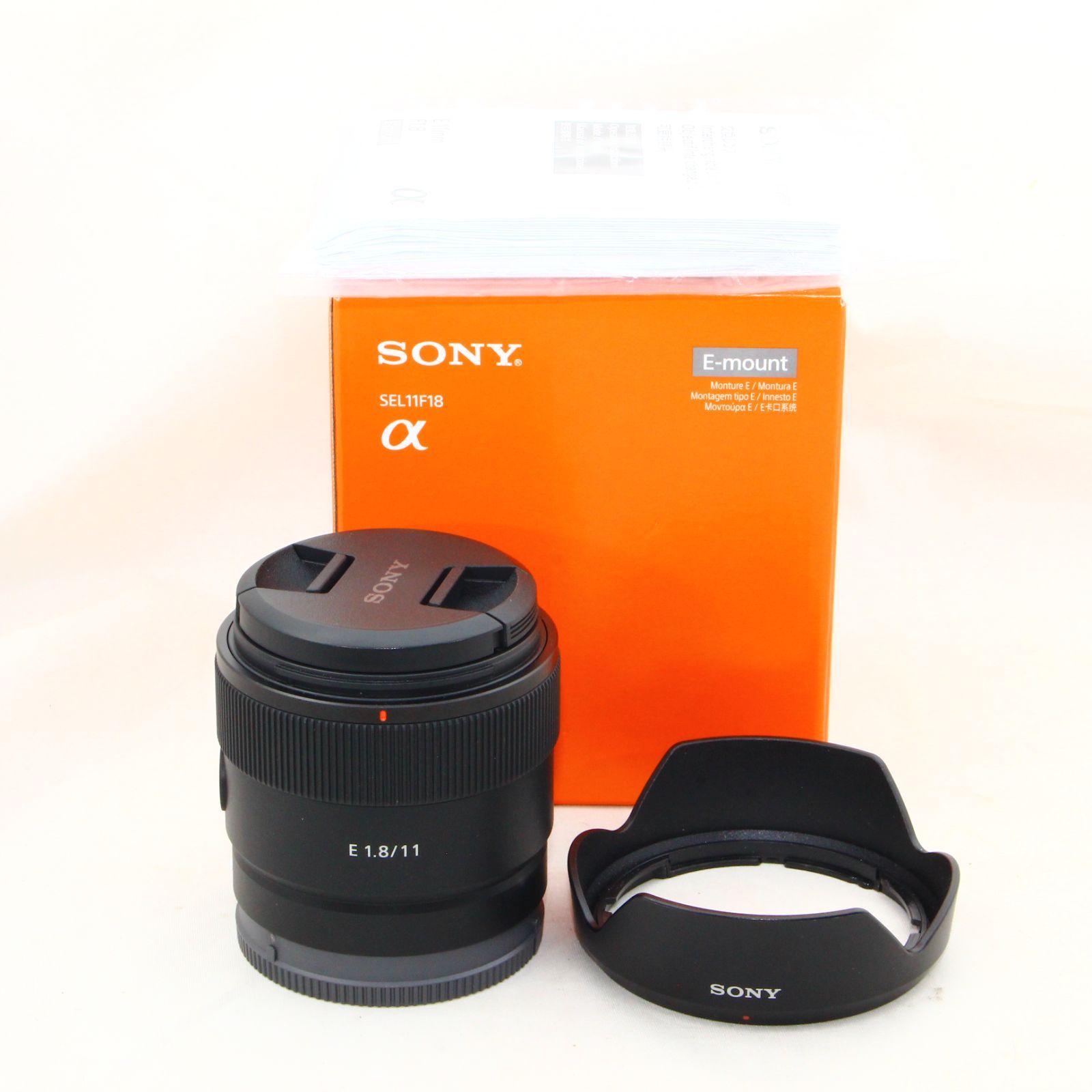 SONY ソニー 広角単焦点レンズ APS-C E 11mm F1.8 SEL11F18 - レンズ(単焦点)