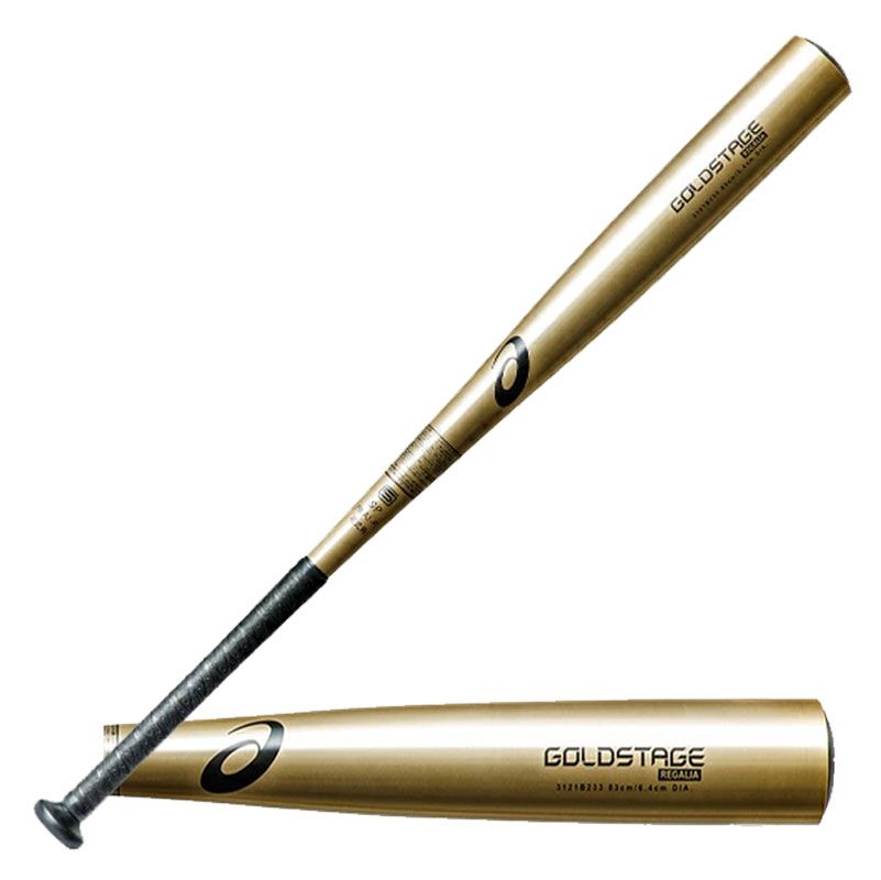 アシックス asics 硬式用金属製バット ゴールドステージ レガリア 野球 硬式 高校野球新基準対応 バット GOLDSTAGE REGALIA 23SS 3121B233