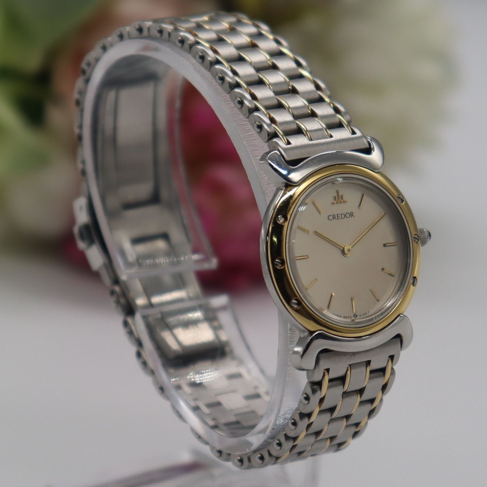SEIKO セイコー クレドール 5A70-0040 18KTベゼル レディース 楽天市場】SEIKO セイコー CREDOR クレドール 5A70-0040
