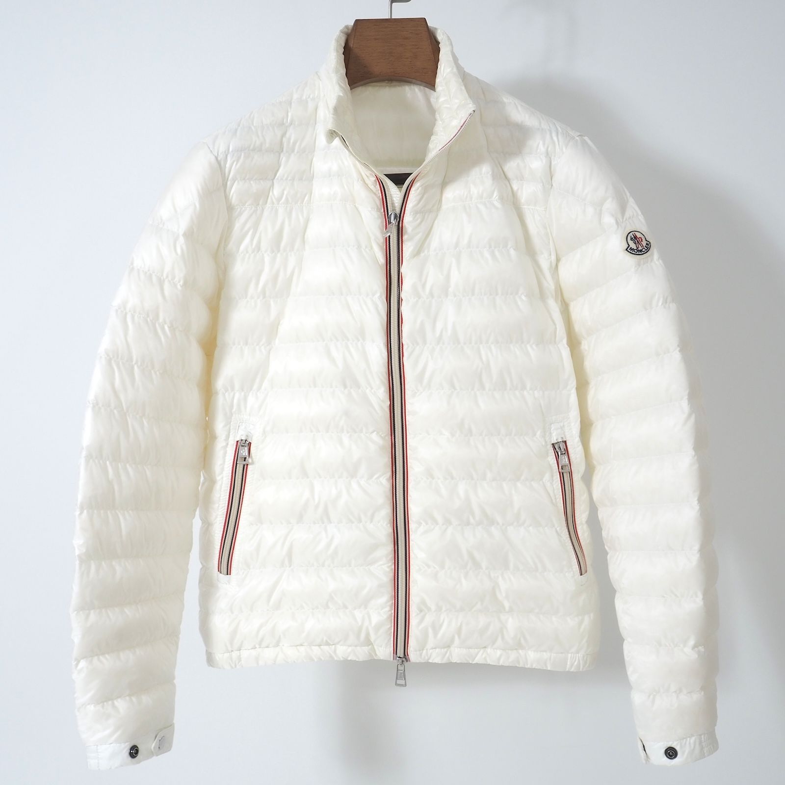 モンクレール MONCLER 国内正規 ライト ダウンジャケット 1 ホワイト 