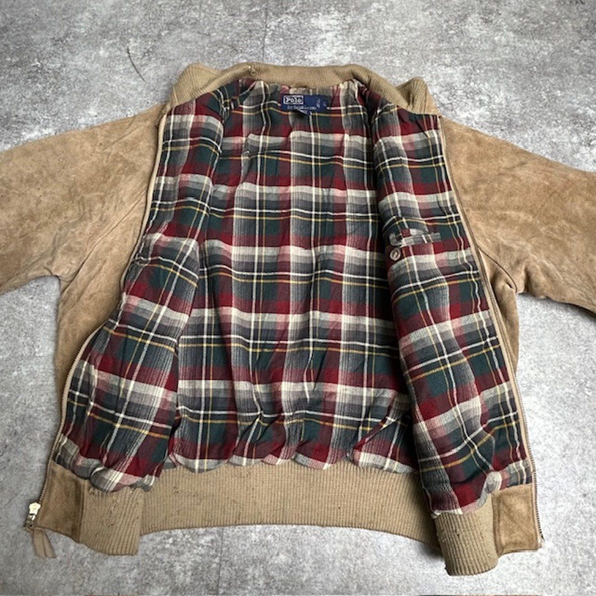 90s ヴィンテージ ポロバイラルフローレン スウェードジャケット レザー 90年代 Polo by Ralph Lauren ポロバイラルフローレン スエード