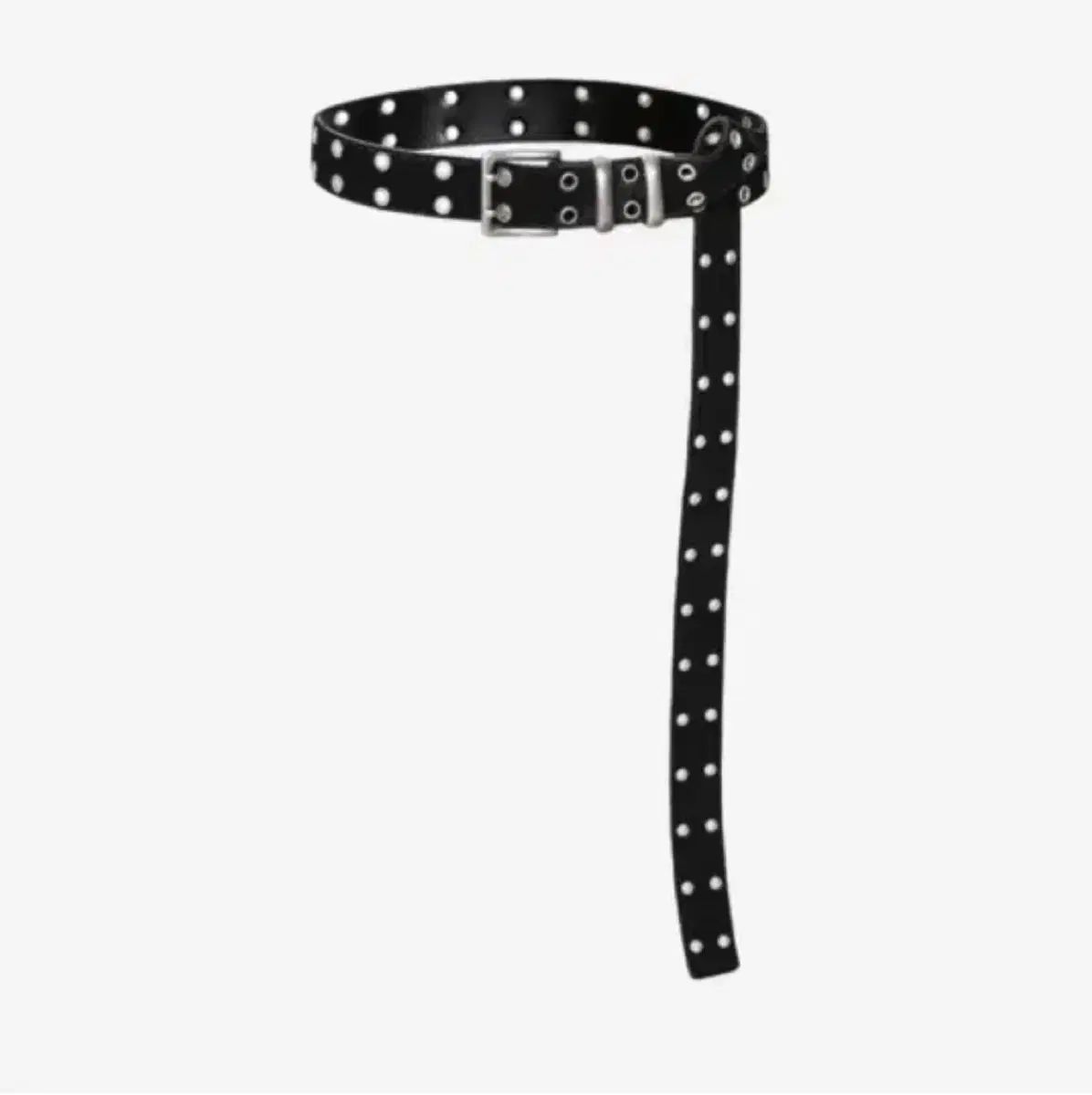 OS カミエン x mjd ダブルホール ベルト ブラック シャーリング カープ スキン
