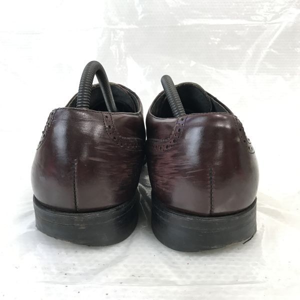 美品 ボストニアン レザーシューズ フルブローグ ウィングチップ USA製 80s-90s?/Vintage/USA製Vintage☆BOSTONIAN/ボストニアン☆本革