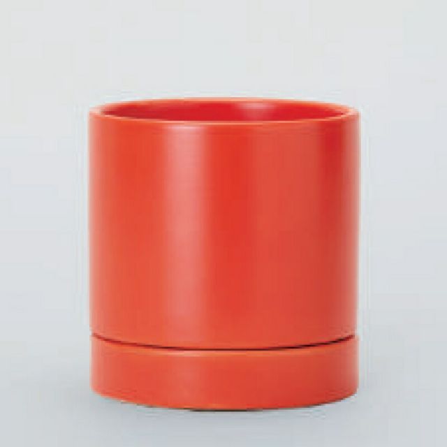 花 観葉植物用ポット オーセ 11 R Ceramic POT 6個入り 19021 底穴あり 受皿付き 代引き不可 小型ポット プランター FARM p77