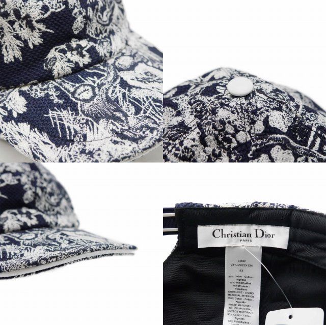 22aw クリスチャンディオール Cap-D-PLAYER TDL RE トワル ドゥ ジュイ 