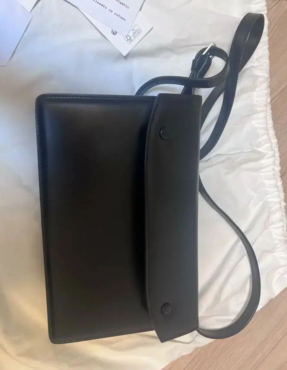 美品　メゾンマルジェラ　21S トートバッグ　4ステッチ　アコーディオン　黒 Maison Margiela 11 21SS グレインレザーアコーディオントートバッグ