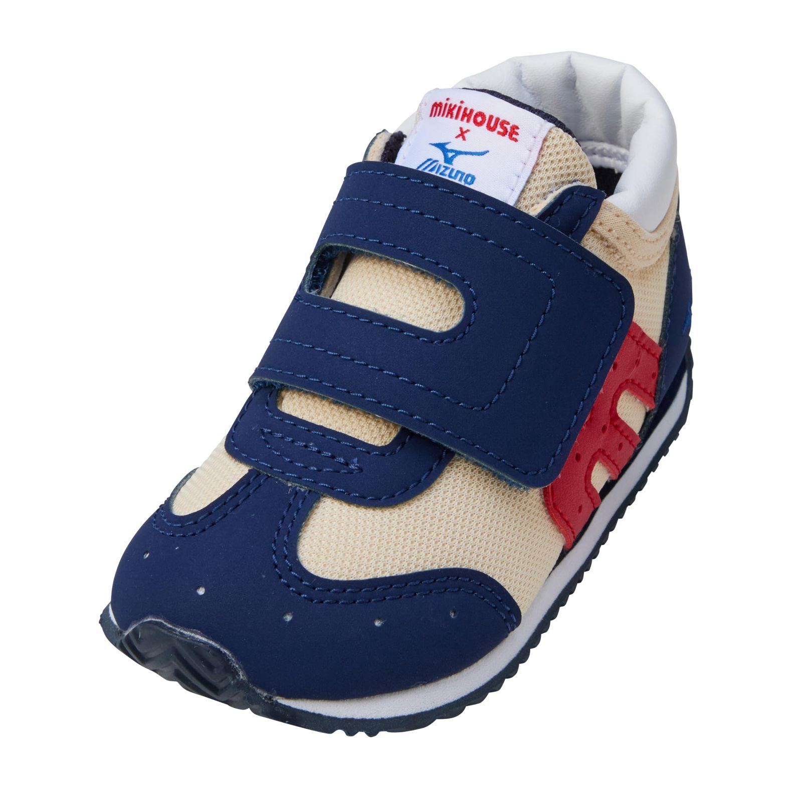 ミキハウス セカンドベビーシューズ 11-9302-143 WEB ミズノ コラボ ベビーシューズ スニーカー キッズスニーカー スポーツシューズ 運動靴 子供靴 男の子 女の子 通園 13~15.5cm