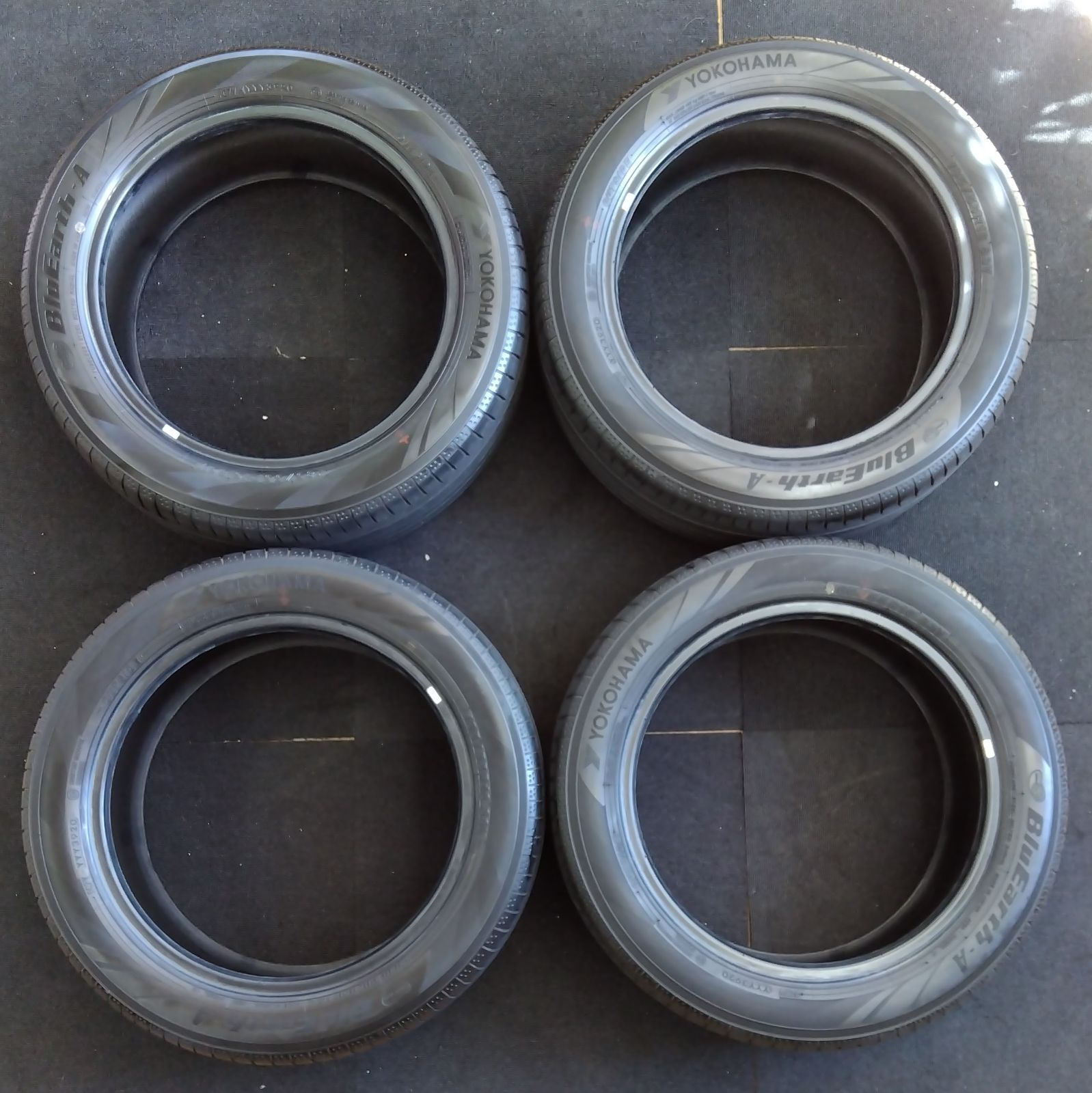 185 55R16 83V タイヤ ４本セット YOKOHAMA Blue Earth-A 16インチ サマータイヤ 2020年製