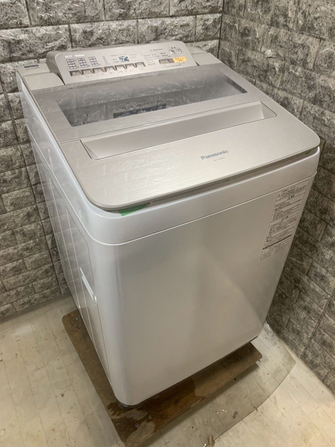 大阪送料無料★3か月保障付き★洗濯機★パナソニック★7kg★2017年★NA-FA80H3★S-503 大阪送料無料☆3か月保障付き☆洗濯機☆パナソニック☆7kg