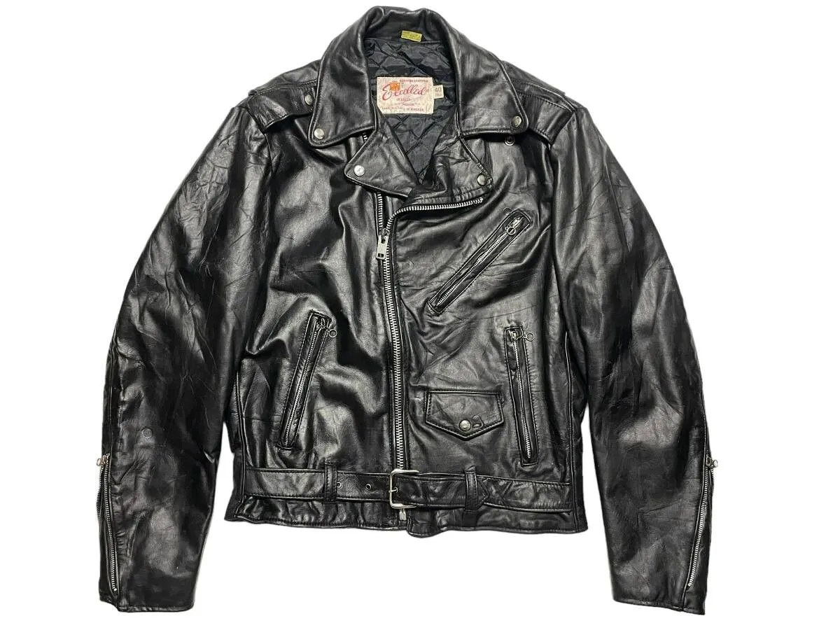 Excelled ヴィンテージ ダブルライダース セルフカスタム ハイロウズ 2026年最新】70's excelledの人気アイテム - メルカリ