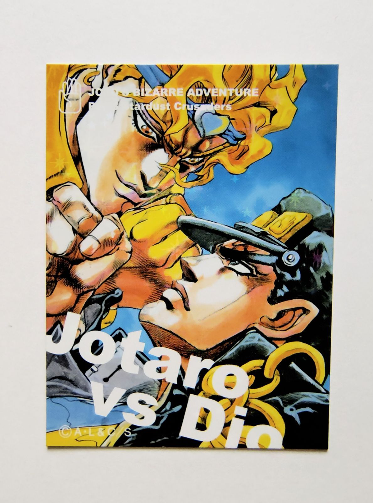 ジョジョの奇妙な冒険 3部 承太郎 DIO JOTAROvsDIO リアルペイント