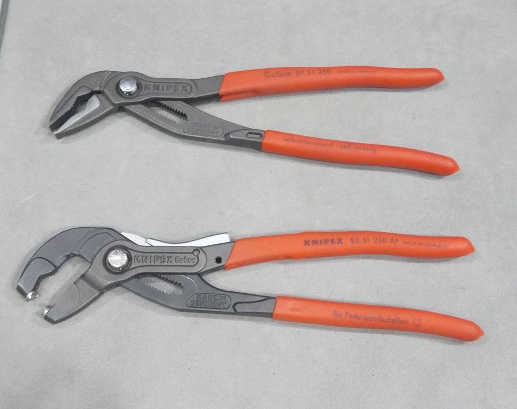 KNIPEX クニペックス クランププライヤー 2本セット