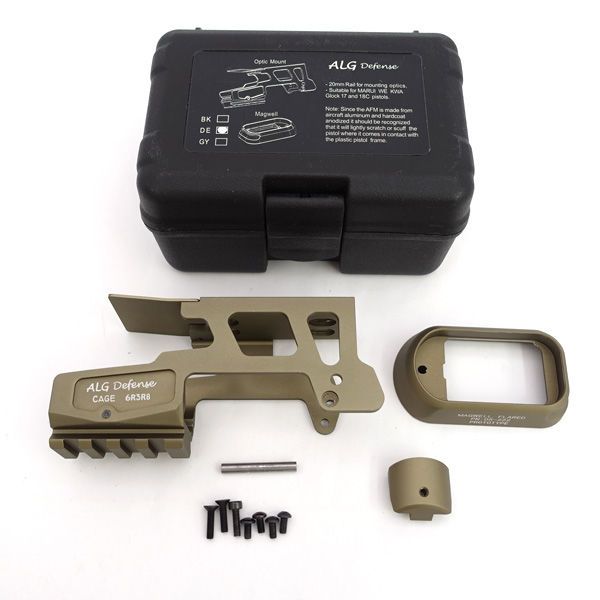 ALG Defense ◇6-second マウント＆マグウェルセット カーキ ケース