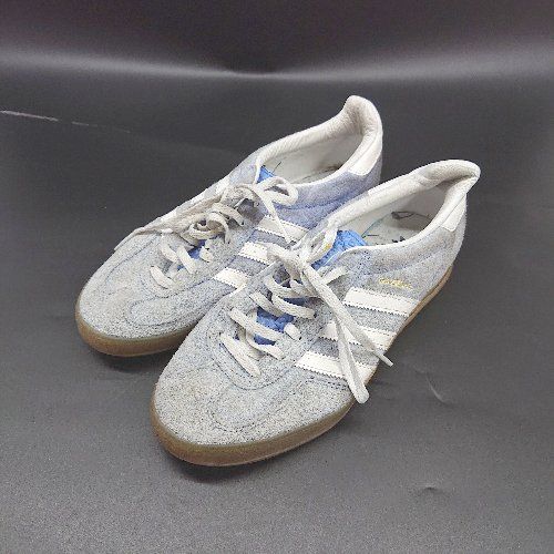 ◇ Θ adidas アディダス スニーカー サイズ245 ライトブルー 